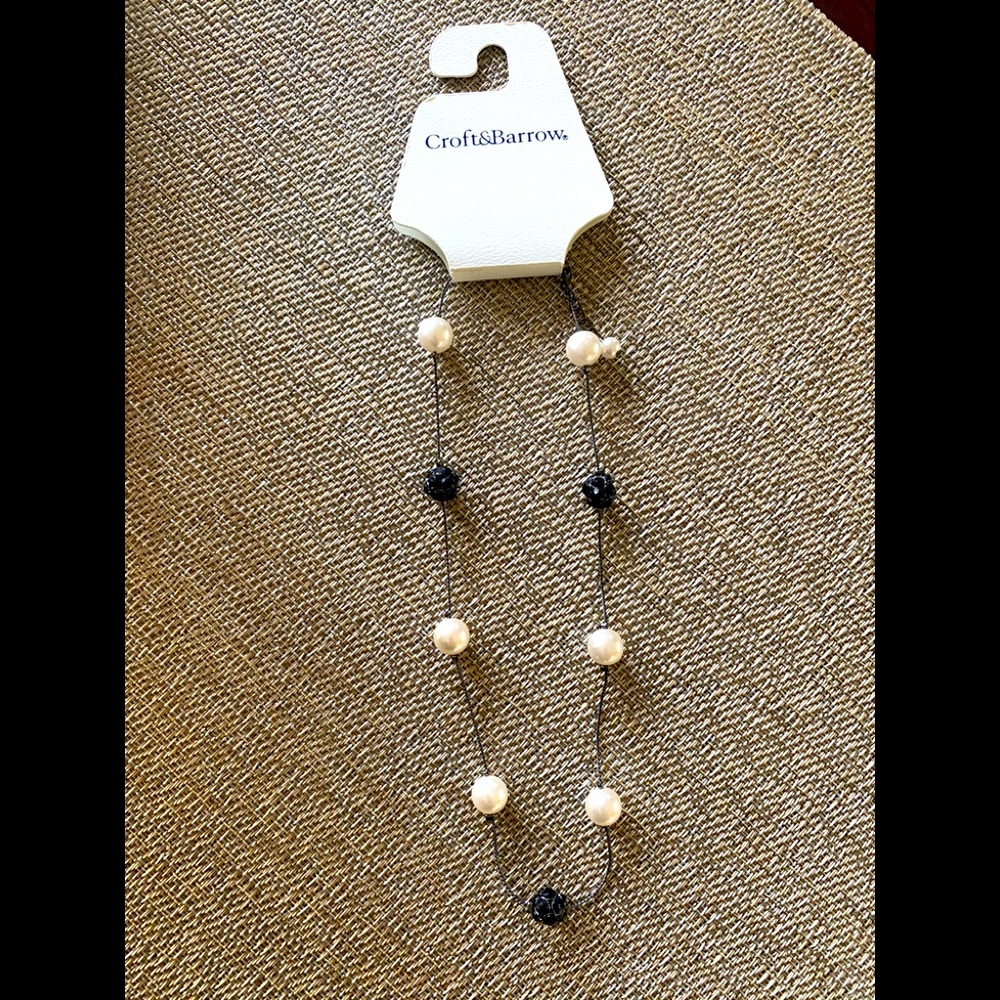 NWT Croft & Barrow necklace